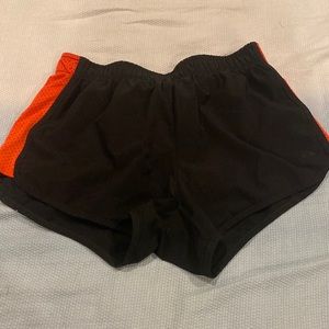 RBX black running shorts
